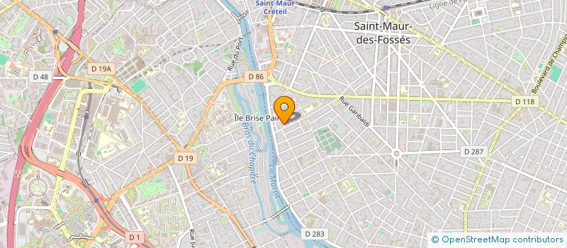 localisation de l'entreprise SCI BMP à SAINT-MAUR-DES-FOSSES