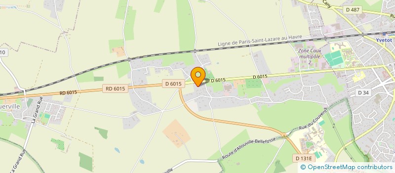 localisation de l'entreprise SCI BMQ  VALLIQUERVILLE