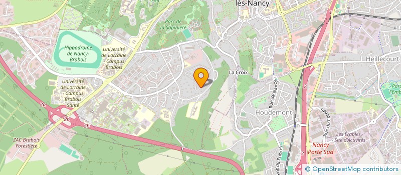 localisation de l'entreprise SCI BMR  VANDUVRE-LES-NANCY