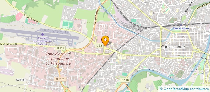 localisation de l'entreprise SCI BMS à CARCASSONNE