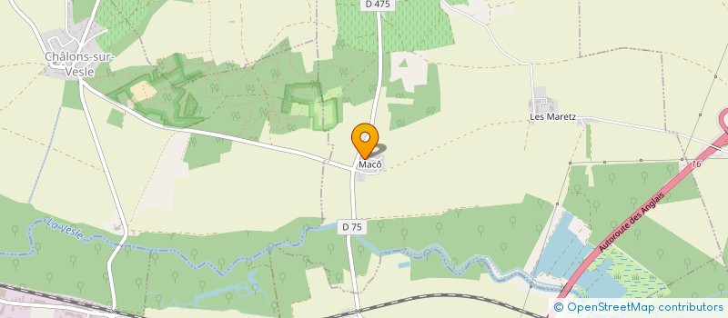 localisation de l'entreprise SCI BMS  MERFY