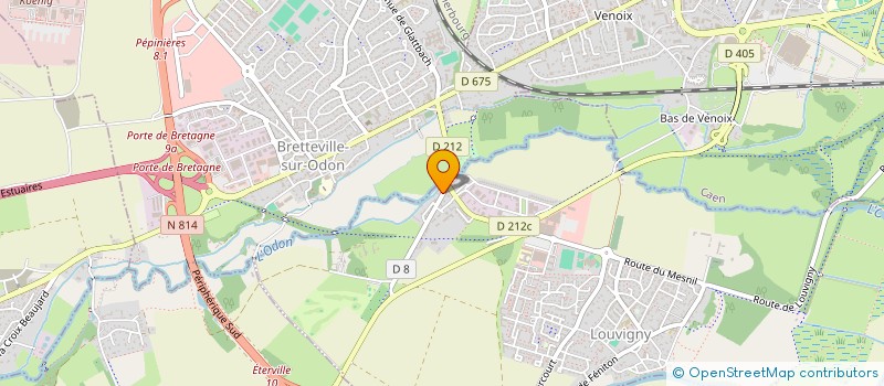 localisation de l'entreprise SCI BMS  LOUVIGNY