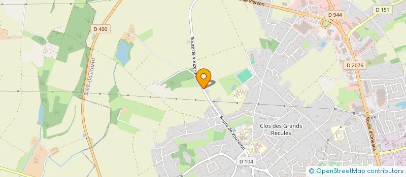 localisation de l'entreprise SCI BMS  BOURGES