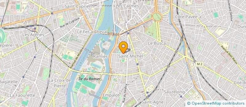 localisation de l'entreprise SCI BMT à TOULOUSE