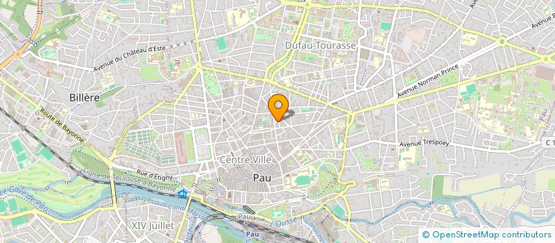 localisation de l'entreprise SCI BMTB à PAU