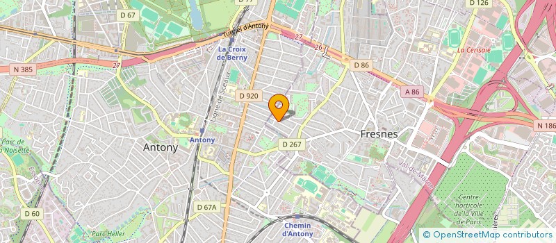 localisation de l'entreprise SCI BMTB IMMOBILIER  FRESNES