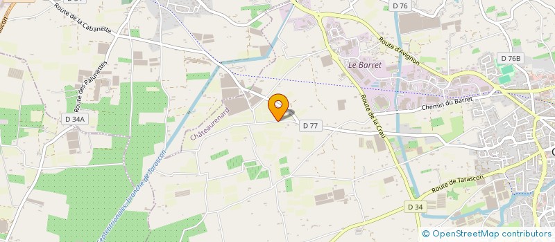 localisation de l'entreprise SCI BMTC à CHATEAURENARD