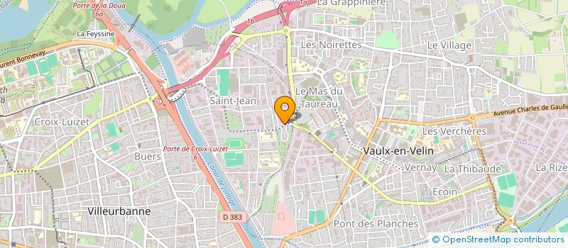 localisation de l'entreprise SCI BMV  JONAGE