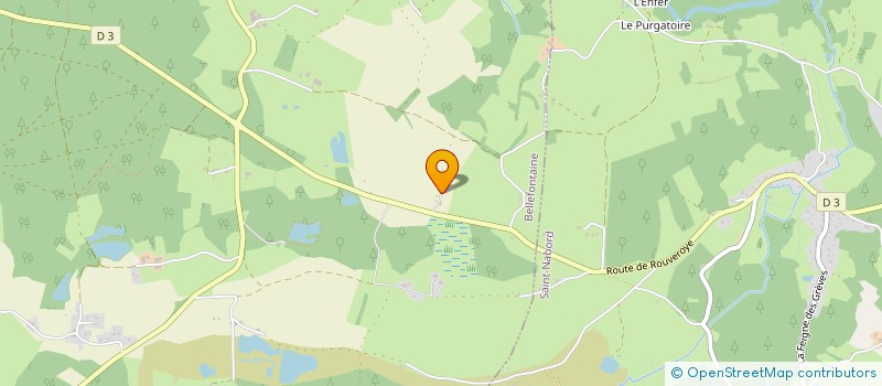 localisation de l'entreprise SCI BMWAY  BELLEFONTAINE