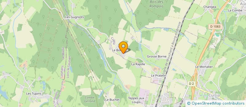 localisation de l'entreprise SCI BMY  CUISIA