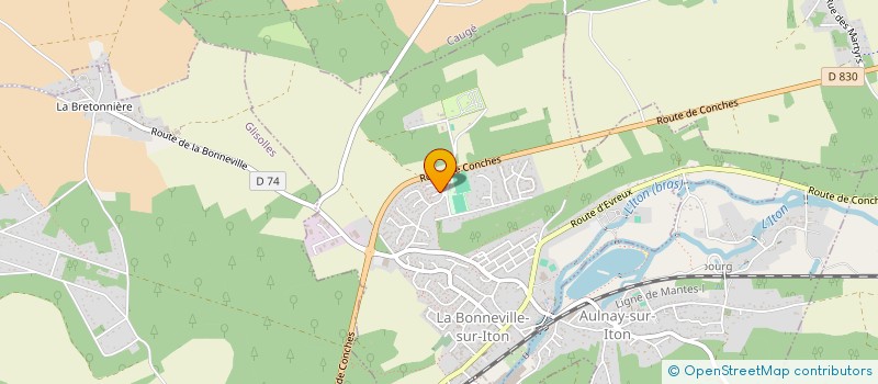 localisation de l'entreprise SCI BMY  BUREY