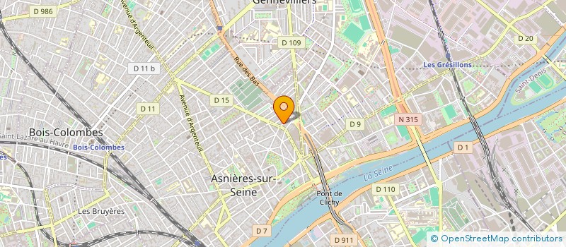 localisation de l'entreprise SCI BN à ASNIERES-SUR-SEINE