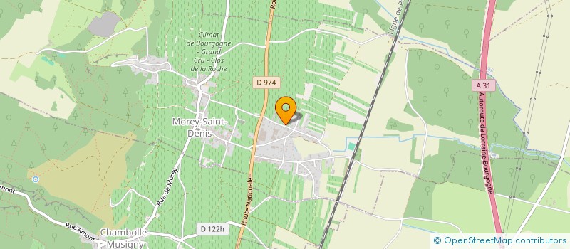 localisation de l'entreprise SCI BN  MOREY-SAINT-DENIS