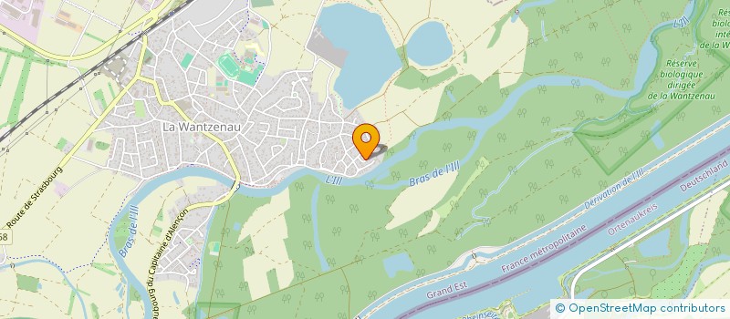 localisation de l'entreprise SCI BN2J  LA WANTZENAU