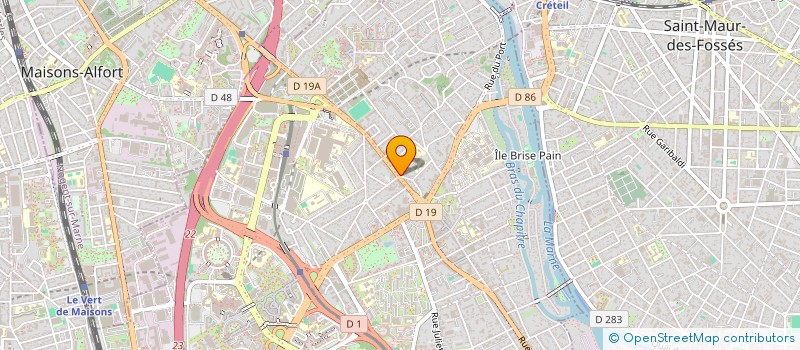 localisation de l'entreprise SCI BNB SOLFERINO à CRETEIL