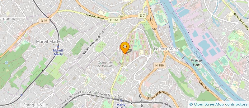 localisation de l'entreprise SCI BNC  MARLY-LE-ROI