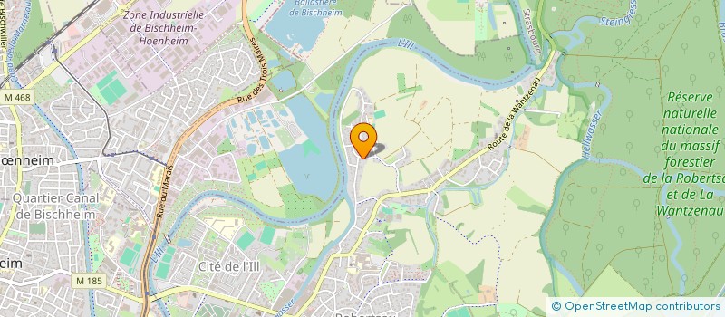 localisation de l'entreprise SCI BNC  STRASBOURG