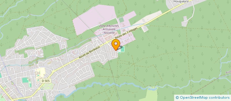 localisation de l'entreprise SCI BNC  AUDENGE