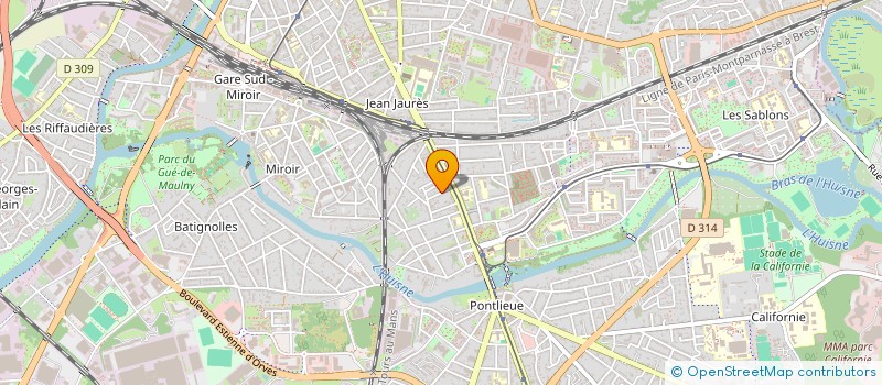 localisation de l'entreprise SCI BNET ARBIA & CO  LE MANS