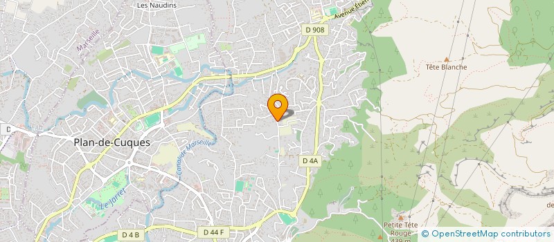 localisation de l'entreprise SCI BNL IMMO INVEST  ALLAUCH