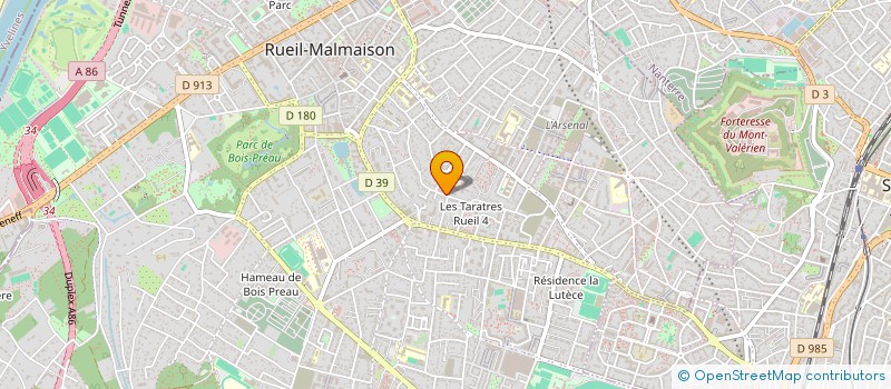 localisation de l'entreprise SCI BNSO à RUEIL-MALMAISON