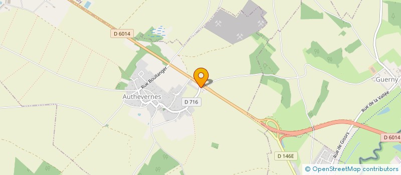 localisation de l'entreprise SCI BNVP  VEXIN-SUR-EPTE