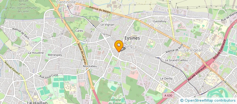 localisation de l'entreprise SCI BO-LOUIS 2  EYSINES