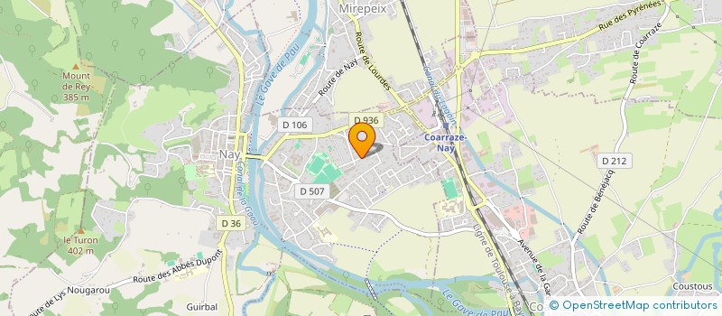 localisation de l'entreprise SCI BOA à NAY