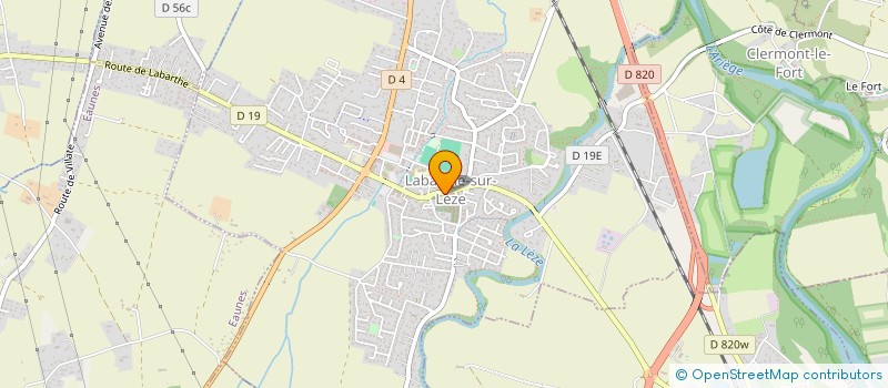 localisation de l'entreprise SCI BOA SORTE à LABARTHE-SUR-LEZE
