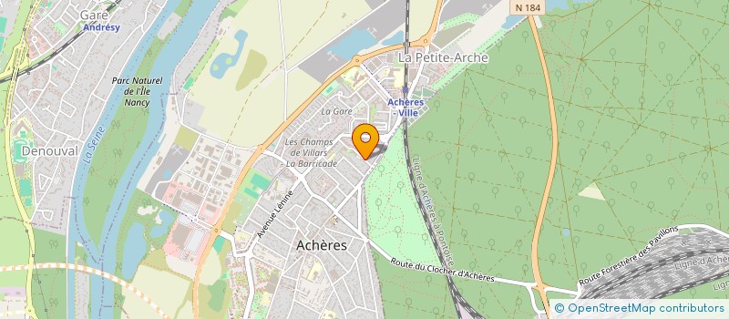 localisation de l'entreprise SCI BOAVISTA à ACHERES