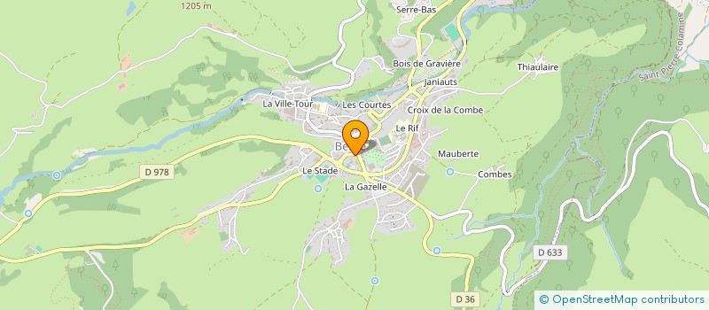 localisation de l'entreprise SCI BOAYME  BESSE-ET-SAINT-ANASTAISE