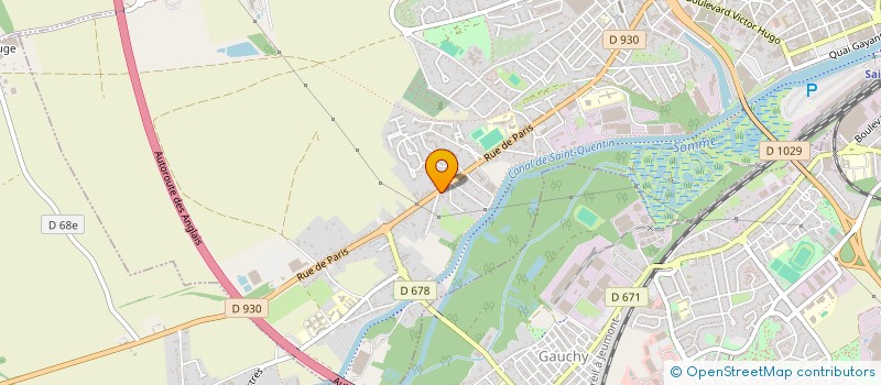 localisation de l'entreprise SCI BOAZ à SAINT-QUENTIN