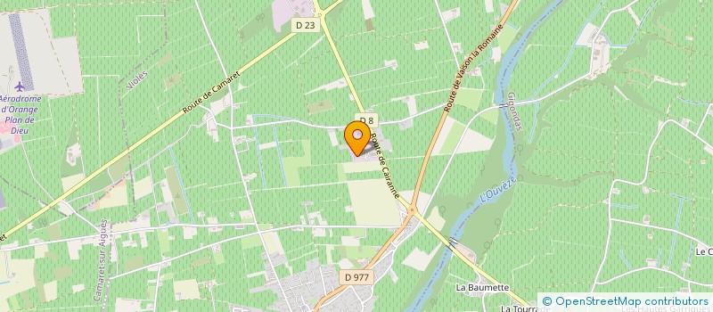 localisation de l'entreprise SCI BOAZ  VIOLES