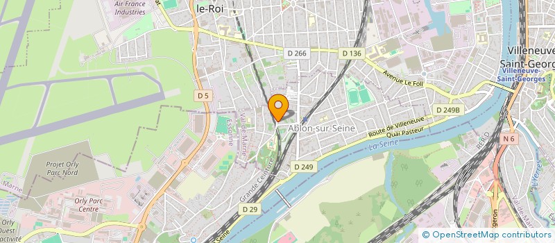 localisation de l'entreprise SCI BOAZ  ABLON-SUR-SEINE