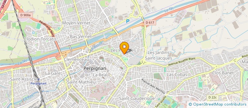 localisation de l'entreprise SCI BOB 3 à PERPIGNAN
