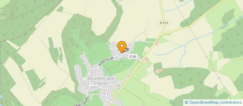 localisation de l'entreprise SCI BOB 30  BOUXIERES-AUX-CHENES