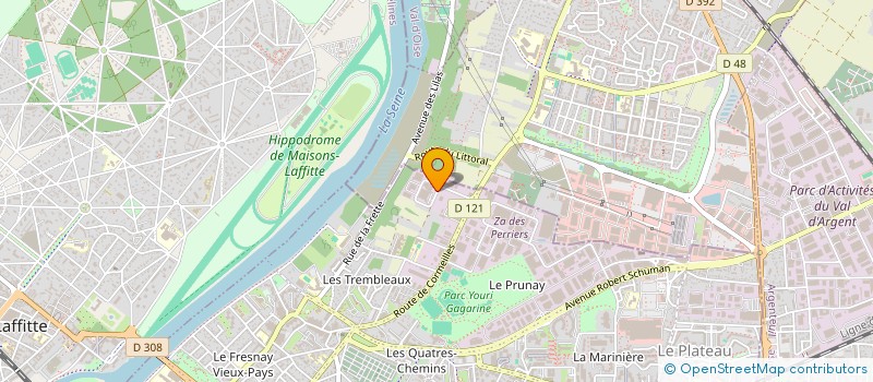 localisation de l'entreprise SCI BOB  MONTESSON