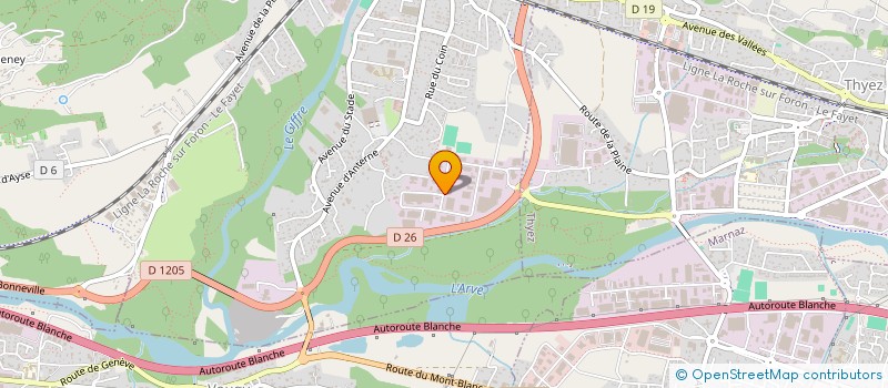 localisation de l'entreprise SCI BOB  MARIGNIER