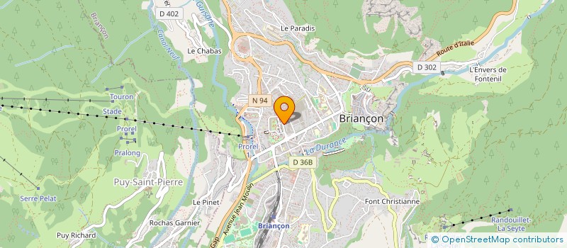 localisation de l'entreprise SCI BOBAUW à BRIANCON