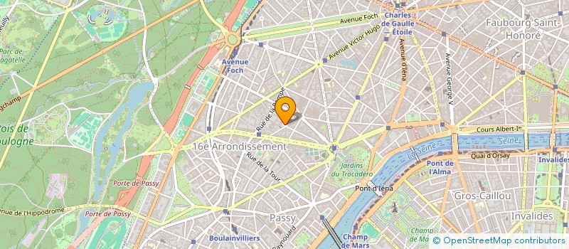 localisation de l'entreprise SCI BOBBILL  PARIS