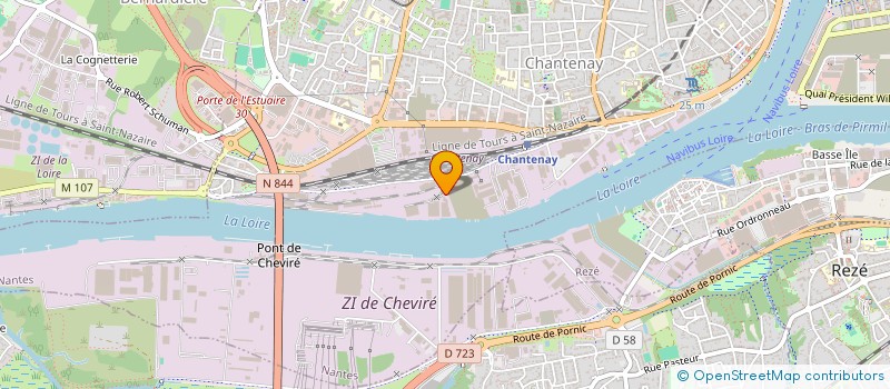 localisation de l'entreprise SCI BOBBY à NANTES