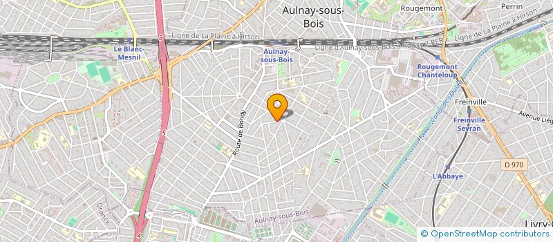 localisation de l'entreprise SCI BOBBY  AULNAY-SOUS-BOIS