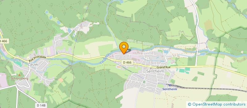 localisation de l'entreprise SCI BOBIK  SENTHEIM