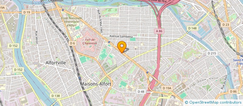 localisation de l'entreprise SCI BOBIKANG à MAISONS-ALFORT