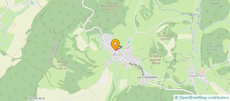 localisation de l'entreprise SCI BOBILLOT  LONGEVELLE