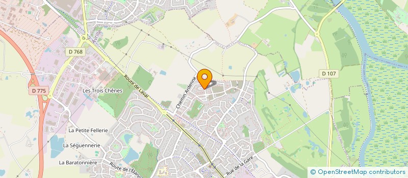 localisation de l'entreprise SCI BOBO à AVRILLE