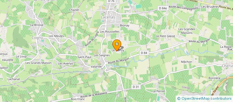 localisation de l'entreprise SCI BOBRAL à PORTE-DES-PIERRES-DOREES