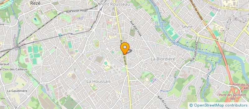 localisation de l'entreprise SCI BOBURO  REZE