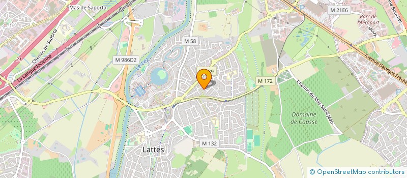 localisation de l'entreprise SCI BOCA à LATTES
