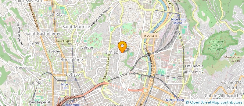 localisation de l'entreprise SCI BOCA à NICE
